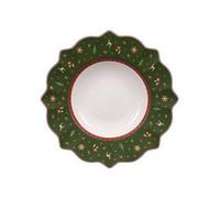 Deep Soup Plate - Villeroy & Boch 26cm Green Porcelain Toys Delight