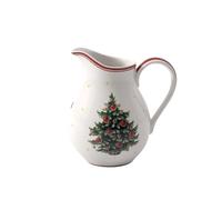 Villeroy & Boch - Toy's Delight Milk Jug Red and White, Microwave Safe, Christmas, Decoration, Tableware, Premium Porcelain