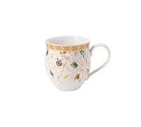 Villeroy & Boch - Toy's Delight Mug with Handle, Collector's Mug Made of Premium Porcelain, Multi-Coloured/Gold/White, 440 ml