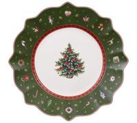 Villeroy & Boch Toy's Delight plate Ø24.4 cm White-green