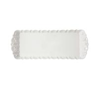 Villeroy & Boch Rectangular Cake Plate Toy's Delight Royal Classic Porcelain, Relief 40x16 cm White