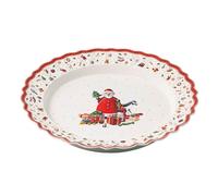 Villeroy & Boch - Toy's Delight Serving Plate, Round Serving Plate Made of Premium Porcelain, Microwave-Safe, Multi-Coloured/red/White, 45 cm, 14-8585-2905