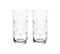 Villeroy & Boch - Toy's Delight Longdrink Glass Set with 2 Crystal Glass Drinking Glasses, Transparent, Dishwasher-Safe, Capacity 330 ml