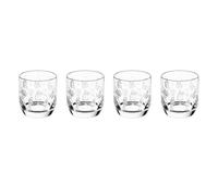 Villeroy & Boch - Toy's Delight 4-Piece Schnapps Glass Set, Schnapps Glass Set, Shot Glasses, Liqueur Glasses, Drinking Glasses Set of 4, Glasses with Christmas Pattern, Dishwasher Safe