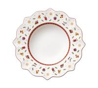 Villeroy & Boch Toy's Delight Soup Bowl, Porcelain, Multi, 26.5 x 26.8 x 14 cm, White/Colourful, plate