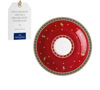 Coffee/Tea Saucer - Villeroy & Boch 19cm Porcelain Toys Delight Festive