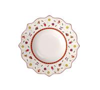 Villeroy & Boch Toy's Delight Soup Bowl, Porcelain, Multi, 26.5 x 26.8 x 14 cm, White/Colourful, plate