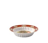 Villeroy & Boch - Toy's Fantasy Bowl Small, Children Playing 17 x x 3.5 cm, Premium Porcelain, Christmas Edition, 14-8332-3712, Red