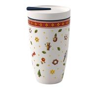 Villeroy & Boch Travel Mug Christmas Coffee To Go Festive Porcelain Gift Cup