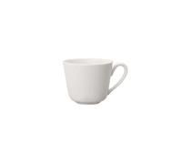 Villeroy & Boch Twist Mocha/Espresso Cup, 100 ml, Height: 6 cm, Premium Porcelain, White
