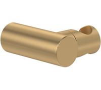 Villeroy & Boch Universal Showers Hand Shower Holder Wall Mounted Shower Head Holder Heavy Duty Brass Compatible with Many Hand Showers Round Brushed Gold