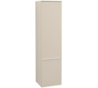 Villeroy & Boch Venticello - Tall Cabinet with 1 door & hinges left 404x1546x372mm soft grey/soft grey
