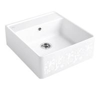 Villeroy-Boch Villeroy & Boch Butler 60 1.0 Bowl Ceramic Kitchen Sink - No Waste Technology, 595 X 630 X 220 mm