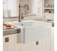 Villeroy-Boch Villeroy & Boch Butler 60 1-Bowl Ceramic Kitchen Sink, 595 X 630 X 220mm, White