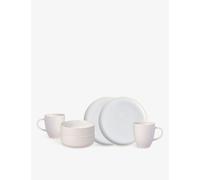Villeroy & Boch Crafted cotton dinner set 6 pieces White