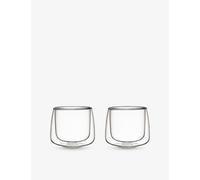 Villeroy & Boch Villeroy & Boch Double-Walled Set Of Two Coffee Glasses 180ml