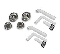 Villeroy-Boch Villeroy & Boch Farmhouse 80/90 Chrome 2X 90mm Polished Stainless Steel Basket Strainer Waste Kit