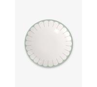 Villeroy & Boch - Fleur vert Breakfast Plate Green, Dishwasher-Safe, Microwave-Safe, Dessert Plate, Small Plate for Breakfast, Desserts & Snacks, Cake Plate, Premium Porcelain