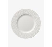 Villeroy & Boch 10-4240-2640 Manufacture Rock Breakfast Plate, Premium Porcelain, White
