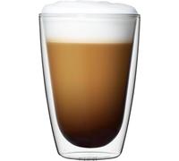 Villeroy & Boch Vivo CY0305 250 ml Double Walled Tumbler Glasses - Set of 2, Borosilicate Glass, Heat Proof, Lightweight, Dishwasher Safe, Mouth Blown, Practical, Soups, Juices
