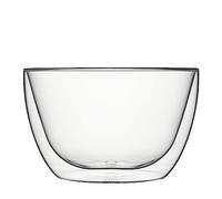 Villeroy & Boch Vivo CY0309 18 cm Double Walled Bowl - Borosilicate Glass Serving Bowl, Dishwasher Safe, Extremely Heat Proof and Scrape Resistant, Ideal for Cereal and Serving Salads