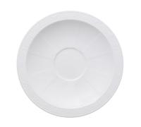 Villeroy & Boch - White Pearl Saucer For Breakfast Cup, 18 cm - White