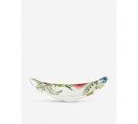 Villeroy & Boch White, Red and Green Amazonia Porcelain Serving Bowl 47cm