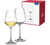 Villeroy & Boch - Toy's Delight White Wine Glass Set with 2 Crystal Glasses, Glass, Transparent, Dishwasher-Safe, Capacity 380 ml