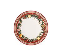 Villeroy & Boch - Winter Bakery Delight Dinner Plate Red, Dishwasher Safe, Microwave Safe, Christmas Plate, Christmas Dinner Plate, Tableware Christmas Dinner, Large Plate, Premium Porcelain