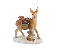 Villeroy & Boch Winter Collage Acc. Deer Kidz with Gifts, artificial resin, Multicoloured, 12,5x7x13,6cm, 35-9391-0063