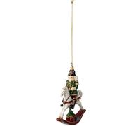 Villeroy & Boch - Winter Collage Accessoires soldier with horse ornament, hanging decoration, polyresin, multi-coloured, 8.2 x 2.5 x 11.5 cm