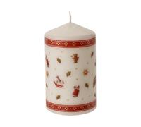 Villeroy & Boch - Winter Specials candle “Gifts and Toys” M, decorative Christmas candle for your festive table, wax, 7 x 12 cm