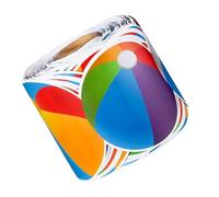 VILLFUL 1 Roll Beach Ball Pattern Border Sticker Adorable Bulletin Board Trim Flexible Sizing Easy to Apply for Classroom Decor Engaging Design for Summer Themed Displays