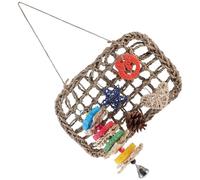 VILLFUL 1 Set Rabbit Chew Set for Small Pets Hanging Chewing for Guinea Pigs Bunnies and Hamsters Teeth Grinding and Care Fun Companion for Pet Enrichment