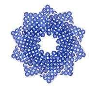 VILLFUL 1000pcs Button Cell Battery Warning Stickers Round Safety Adhesive Labels Do Not Touch Caution Signs Strong Adhesion Battery Notifications