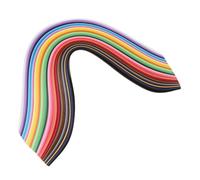 VILLFUL 1000pcs Color Quilling Paper Strips for DIY Crafting Scrapbooking Card Making Home Decor Versatile Art Supply for Family Activities and Intricate Paper Quilling Projects