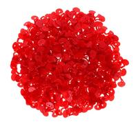 VILLFUL 1000pcs Red Plastic Chicken Peepers Anti-pecking Glasses for Hens with Comfortable Fit and Stress Reduction, Poultry Blinders Suitable for Farm Use to Prevent Fighting