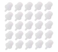VILLFUL 100pcs Eyelash Extension Glue Bottle Caps Replacement Nozzle Tips for Plastic Bottles Practical Lash Adhesive Plug for Preventing Hardening and Blockage in Beauty Salon Use