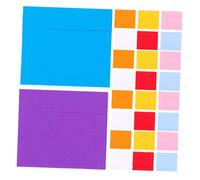 VILLFUL 100pcs Multi-Color Paper Envelopes for Invitations Cards Small Portable Retro Style Plain Party Card Holders for Thank-You Notes Poems and Tiny