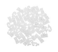 VILLFUL 100pcs Pet Cage Door Clasps and Crate Securing Clips Spring Latch Hardware for Dog Kennel and Bunny Cage Accessories White for Cat Rabbit and Small Animal Pens