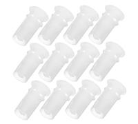 VILLFUL 100pcs Pet Toy Squeakers Noise Maker Inserts Plastic Replacement for Dog and Cat Squeaky Toys 3x1.1cm Sturdy Craft Repair Accessories for Diy Plush and