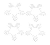 VILLFUL 100PCS Shape Cable Protector Corner Cover Rubber Wire Hider Strip Floor Cord Organizer Data Cable Management for Office Home Industrial Edge Steel Installation