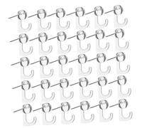 VILLFUL 100pcs Small Jumbo Push Pin Tacks White Heavy Duty Office Thumbtacks Decorative Cork Board Pushpins for Home and Office Bulletin