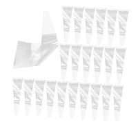 VILLFUL 100pcs Transparent Flower Wrapping Sleeves for Single Roses Convenient Opp Bouquet Bags for Florists Suitable for Valentine's Day Mother's Day and Floral Arrangements