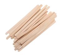 VILLFUL 100pcs Wooden Waxing Sticks with Thick Rounded Edges Hair Removal Wax Stick Applicators for Face Body Eyebrows and Bikini Area