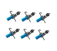 VILLFUL 10PCS Automatic Double Spring Watering Nozzle for Rabbits Durable Feeders Convenient Water Dispenser for Animals Compatible with Wire Cages Random Color