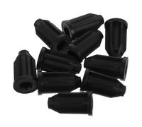 VILLFUL 10pcs Caster Socket Sleeves Replacement Furniture Wheel Socket Sleeve Protectors for Swivel Castor Wheels Easy Installation Stem Covers