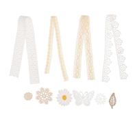 VILLFUL 10pcs Ceramic Pottery Texture Rollers Clay Modeling Kit with Embossing Lace Tools for Home Crafting Ergonomic Pottery Supplies Set for Shaping Texturing and Decorating Clay