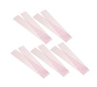 VILLFUL 10pcs Clear Plastic Quilting Rulers for Sewing and Pattern Drafting Flexible PVC Measuring Tools with Bold Markings for Patchwork and Clothing Design