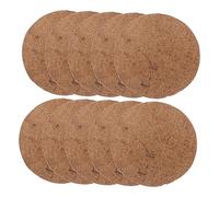 VILLFUL 10Pcs Durable Natural Pigeon Nest Pads Breathable Egg Mats for Bird Breeding Safe Practical Nesting Supply for Pet Birds